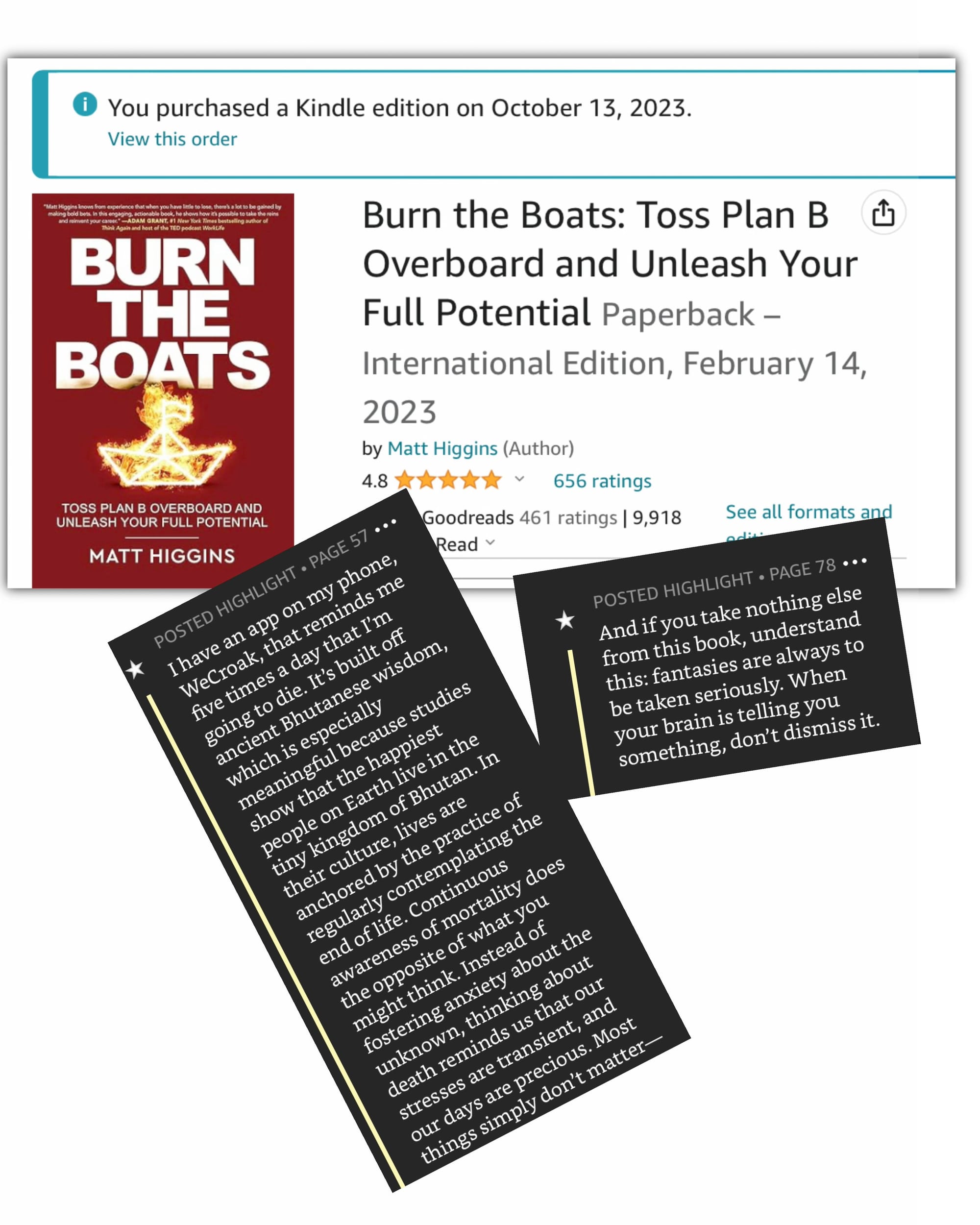 Burn the Boats