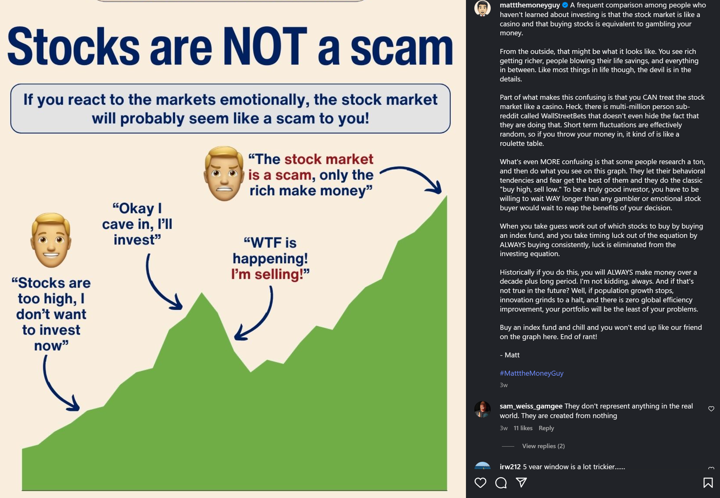 Why I believe in the stock Market
