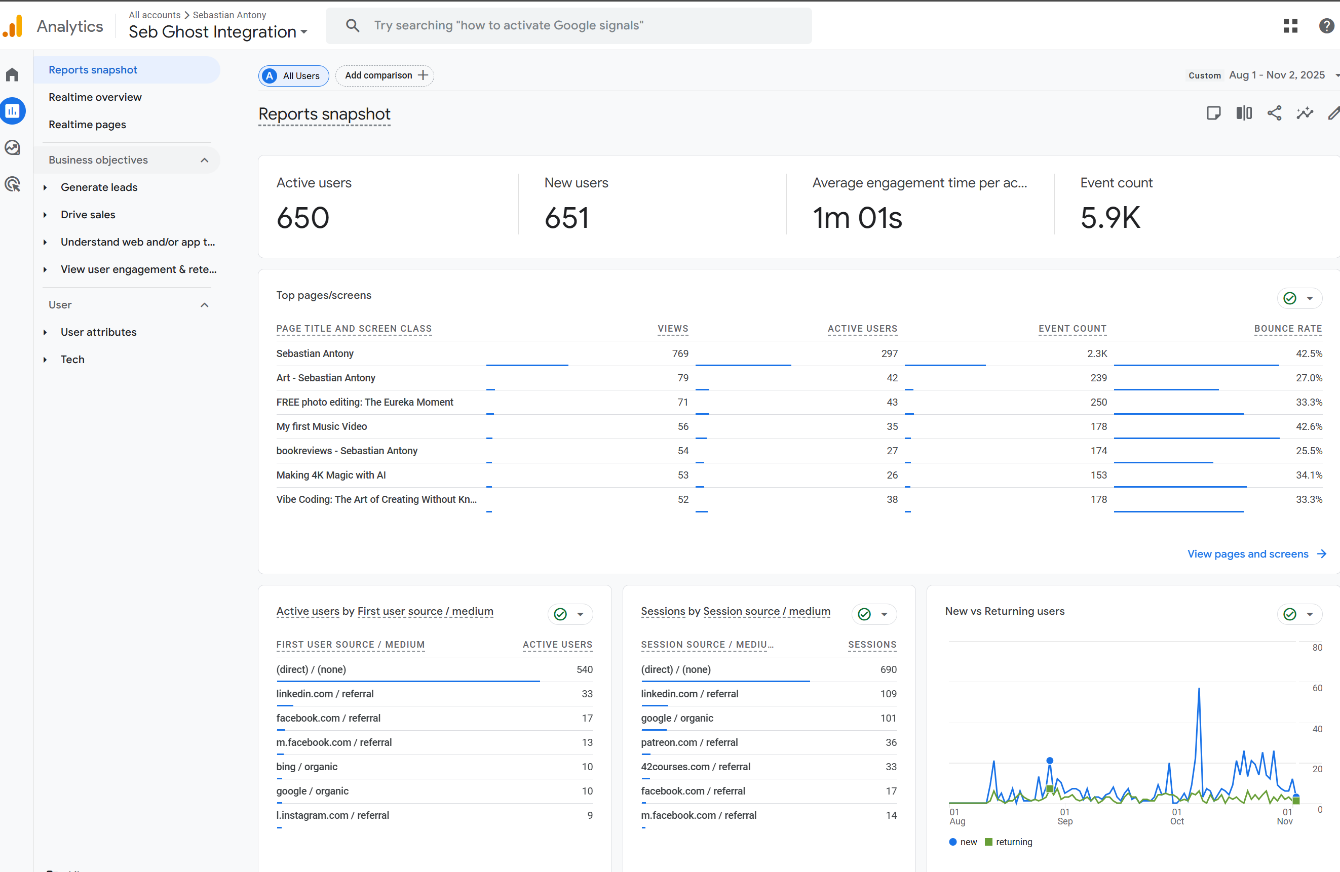 Family in NavBar. Philosophy in the links. Chaos in data centers
