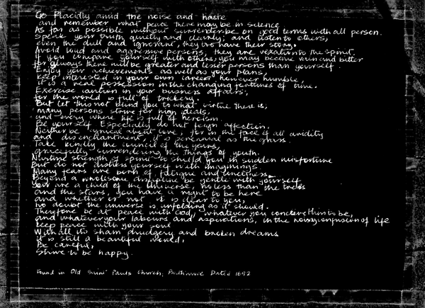 Desiderata