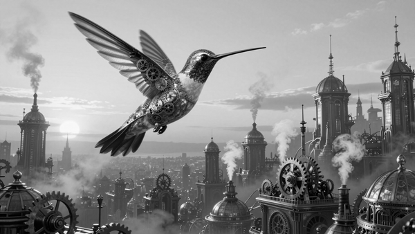 Steampunk Hummingbird